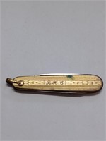 Gold Filled Pocket Knife w/ Engraving