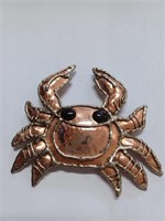 Beautiful Made in Mexico Crab Pendant/Broach