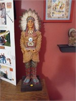 25in cigar store Indian