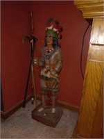 42in cigar store Indian