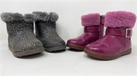 Girls Patent Leather Uggs sz 7.5 & Boots sz9