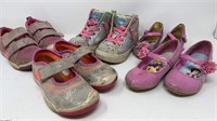 Girls Shoes Various Sizes as found plae princess