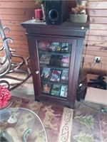 DVD cabinet 28x21x47 contents not inc