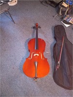 Cello w/bow and case
