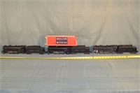 3 Lionel O Scale No. 224 2-6-2 steam locomotives w