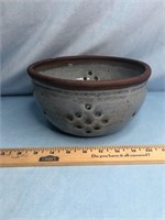 Vintage Pottery Colander