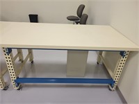 Rolling Work Table-72x42x36"H