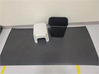 Anti-Fatigue Mat(72x35), Step Stool&Trash Can