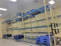 4 Sections Industrial Pallet Racking-12x44x42D&37L