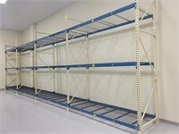 4 Sections Industrial Pallet Racking-12'Hx42Dx37L