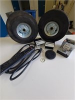 2 Tires-4.10/3.5, Power Strip & more