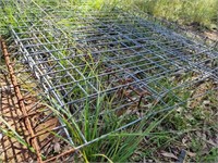 Used wire fence sections