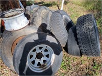 Old 4WD Rims & Tyres