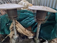 2 x Old Outdoor Gas Heaters