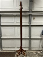 Standing Wood Coat Rack/Hanger