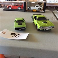 Hemi Cuda and Challenger model