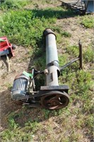 Snowco 45 Degree Bin Auger w/Electic Motor