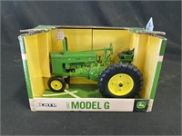 John Deere Model G tractor, die cast metal, 1/16