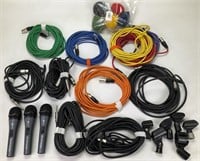 Three Sennheiser e815S/e822 Mics + Cables