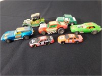 Cars - Matchbox (4), Tootsie (1), Other (2)