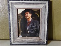 Val Kilmer Autographed Photo, framed