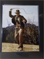 Harrison Ford Autographed Photo, framed