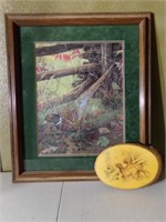 McGuire Pheasant Framed Art, Hunt Dogs