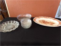 Egg Plate, Serving Bowls, Turkey Platter