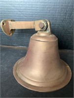 Antique school dinner bell