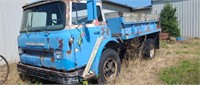 1973 International Harvester cab over, dump truck