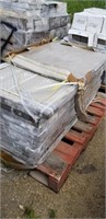 Pallet of assorted color 12x12 inch ceramic tiles