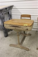 Vintage School Desk