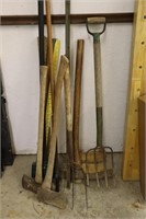 Axes, Potato Fork, Grubber