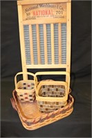 Washboard & Baskets