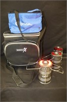 Lunch Cooler and Emergency Lights
