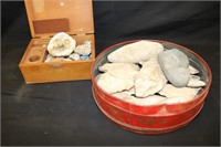 Arrowheads (?) and Geodes
