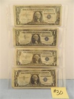 (8) 1957 Ser. $1 Silver Certificates