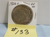 1926s Ef-40 Peace Silver Dollar