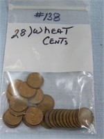 (28) Misc. Lincoln Wheat Cents