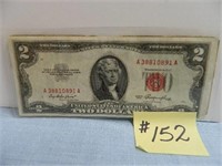 1929-1953 Ser. $2 U.S. Notes, Red Seals