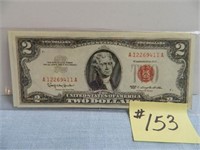 (2) 1963 Ser. $2 U.S. Notes, Red Seals