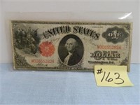 1917 Ser. $1 Large "Washington" Bill