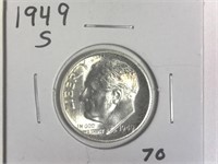 1949-S Roosevelt Dime