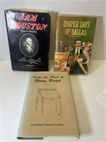 (3) RARE AUTHOR SIGNED PRIVATE PRESS TEXAS