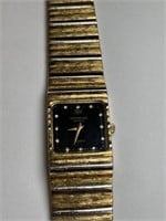 WORKING RAYMOND WEIL 18k GOLD PLATED WATCH 6in L