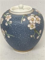 VINTAGE 6 INCH HAND-PAINTED NIPPON TEA CADDY