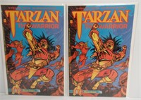 (2) Malibu Comics Tarzan The Warrior #4 Comic