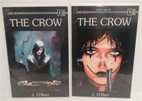 Caliber The Crow #1 and #2 Comic Books. High