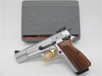 BROWNING HI-POWER 9MM W/ SILVER CHROME FINISH