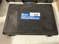 Tif 250 digital inductive tach/dwell multimeter